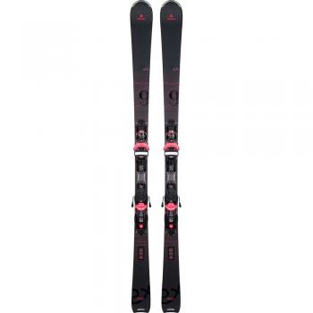 Esquís de mujer Dynastar E Lite 9 Konect con fijaciones NX12 Konect GW B80 negro rosa