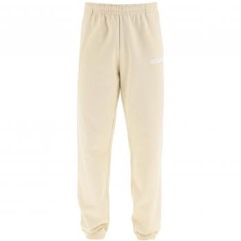 Jacquemus Men's 'Le Jogging' Sweatpants in Beige | Size Large | 226JS0812210