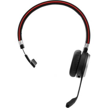 Jabra Evolve 65 MS Mono Wireless Headset with Link 380A USB Adapter & Charging Stand
