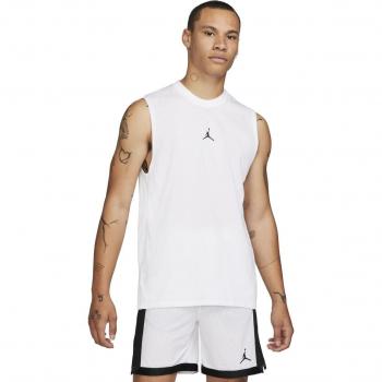 Camiseta de hombre Sport Dri-FIT Jordan blanca sin mangas