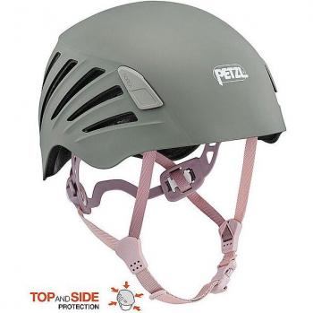 Petzl Borea Women's Climbing Helmet - Jungle Green, Enhanced Protection
