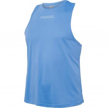 Camiseta Sin Mangas Hummel Curvy Plus Azul 2XL Mujer