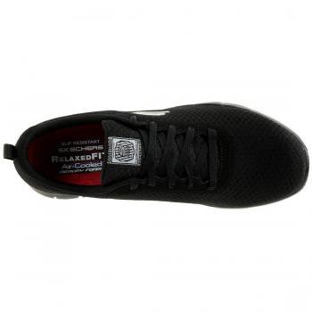 Skechers Women's Ghenter Bronaugh Black Sneakers with Memory Foam - Size 37