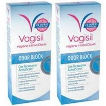 Vagisil Higiene Íntima Odor Block Dúo Pack 2 x 250 ml