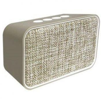 Swiss-Pro Clio BT-003 Altavoz BT PORTÁTIL USB 3W X2 Beige
