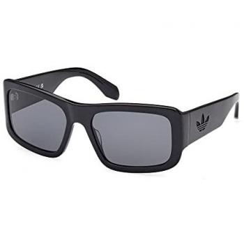 Gafas de Sol Graduadas o No Graduadas Adidas OR0090 Unisex Rectangulares Negras Antirreflejantes 135 mm