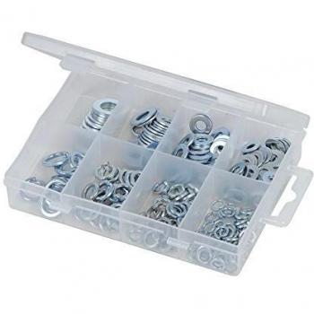 Juego de arandelas de acero 210 piezas