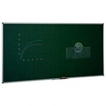 Pizarra preescolar verde Cuadriculada estratificada 122x244cm