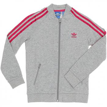 adidas J Trf Ft Sst Chándal, Niñas, Gris