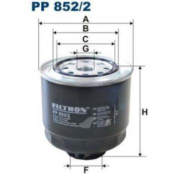 Filtro de combustible FILTRON PP 852/2