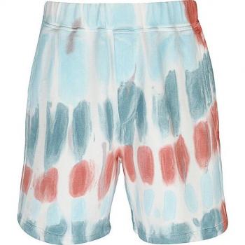 Dsquared2 Multicolor Distressed Tie Dye Relaxed Fit Shorts - Size M