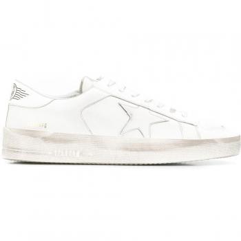 Golden Goose Men's Stardan Sneakers in White, Size 43 (UK 9) | GMF00128F000566