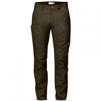 Fjallraven Sormland Men's Tapered Trousers - Dark Olive, Size US 33-34/EU 50
