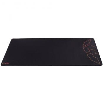 Alfombrilla Gaming Krom Knout XL Extended Negra - Superficie de Microfibra, Base de Caucho, Tamaño 900x350x3mm