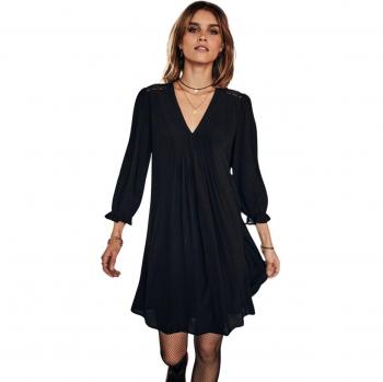 Freeman T Porter Juna Women's Sleeve Dress in Solid Color
