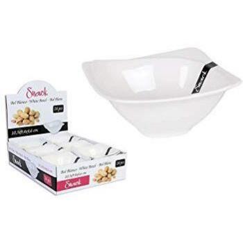 Snack 36524 Bol Blanco, 10.3 x 9.4 x 4.6 cm, Porcelana