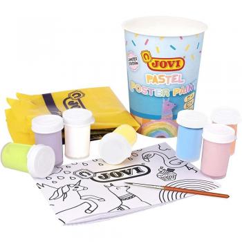 Bote Témperas Jovi colores pastel surtidos
