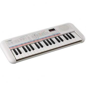 Yamaha PSS-E30 Portable Keyboard for Kids - 37 Keys, White