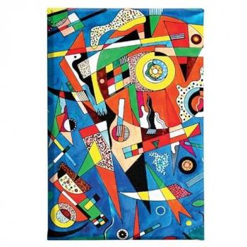 Impresión sobre Lienzo Kandinsky Multicolor, Poliéster y Madera, 60x3x90 cm