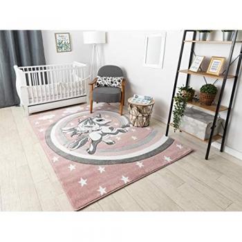 Alfombra Infantil Petit Pony Poni Rosa 200x290 cm