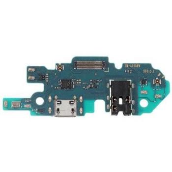 Módulo Cargador Micro USB + Micrófono para Samsung Galaxy A10 - Negro