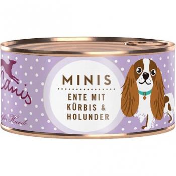 Terra Canis Mini 18 x 100 g - Pato con calabaza, fresa y saúco