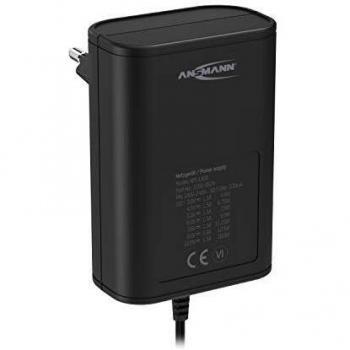 Fuente de alimentación Ansmann APS 1500 Universal Negro Corriente alterna Interior