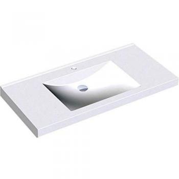 Franke tocador ANMW 416 de resina sintética para el montaje en la pared Alpine White