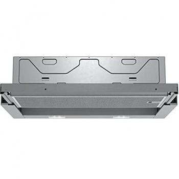 Campana Extractora Siemens LI64LA521 Semiintegrada 60 cm Metálica Plata 389 m³/h Clase Energética B