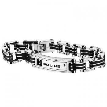 Pulsera de Hombre Police PJ24919BSB01-S - Diseño Elegante en Acero Inoxidable - Incluye Estuche