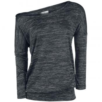 R.E.D. by EMP Manga Larga de Punto Manga larga Mujer negro/gris S