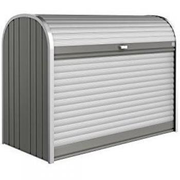 Biohort 120 Store MAX - Contenedor de Almacenamiento, Color Gris y Plateado