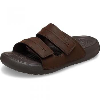 Crocs Men's Yukon Vista II LiteRide Sandals - Brown - Size 6