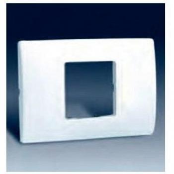 Simon 27612-62 - Placa Americana 2 Modulos Estrechos