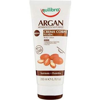 Crema Corporal Fluida de Argán Equilibra 200 ml