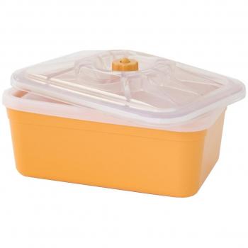 Contenedor Rectangular Transparente REBER 20x13 cm Altura 8 cm 1 Pieza