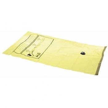Bolsa de compresor de aire perfumada FIVE - 70x120 cm - Amarillo - Al vacío