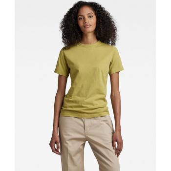 G-Star RAW Puff Logo Slim Fit T-Shirt - Camiseta ajustada con logo en relieve para mujer