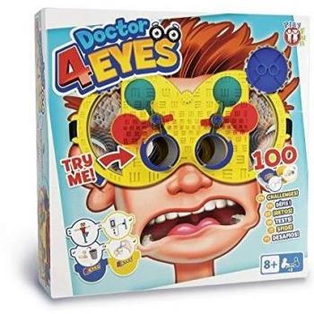 PLAY FUN BY IMC TOYS Doctor 4 Eyes | Juego de Mesa familiar divertido para niños y niñas +8 Años