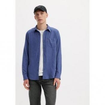 Camisa Levi's Sunset 1 Pocket Standard Azul