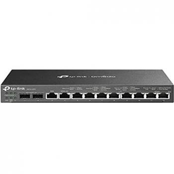 TP-Link ER7212PC - VPN Router, Gigabit Ethernet, PoE+, 12 Ports, Managed Layer 2 Switch, VLAN Support, QoS Management