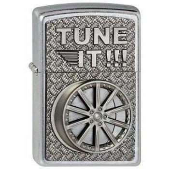 Zippo 2.003.246 Collection 2013 - Mechero, diseño con Texto Tune it!!!, Color Plateado