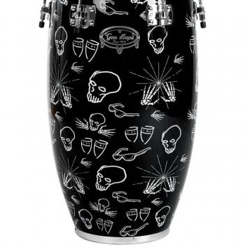 Gon Bops TP1225LC Lenny Castro Signature Tumba with Hand Drawn Skull Logo