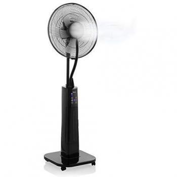 Tristar VE-5884 Ventilador Nebulizador, Función de Temporizador, Negro, 40 cm de diámetro/80 W de potencia