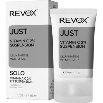 Revox Just Crema Hidratante Iluminadora con 2% de Vitamina C en Suspensión 30 ml