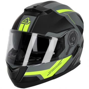 Casco Modular Acerbis Serel 22.06 Graffix Negro-Amarillo Flúo 2024