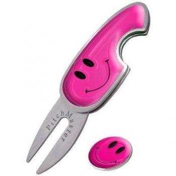 Asbri Golf Pitchmaster - Arreglapiques de Golf, Color Rosa