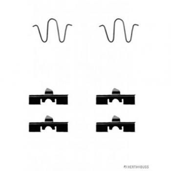 Kit de accesorios para pastillas de freno traseras HERTH+BUSS JAKOPARTS J3663009 para Mazda, Daihatsu y Suzuki