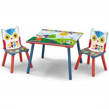 Delta Children Cuentos Del Bosque - Juego de mesa y sillas, unisex