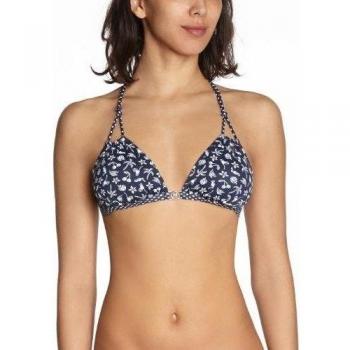 Banana Moon - Parte superior del bikini para mujer, talla 42, color negro
